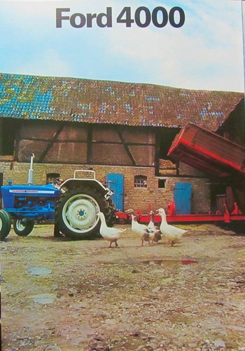 Tracteur ford 4000 - tracteur,