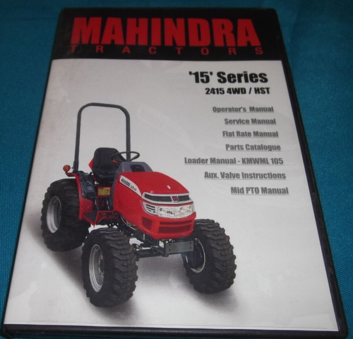 Mahindra 2415 4rm hst - hst, manuel